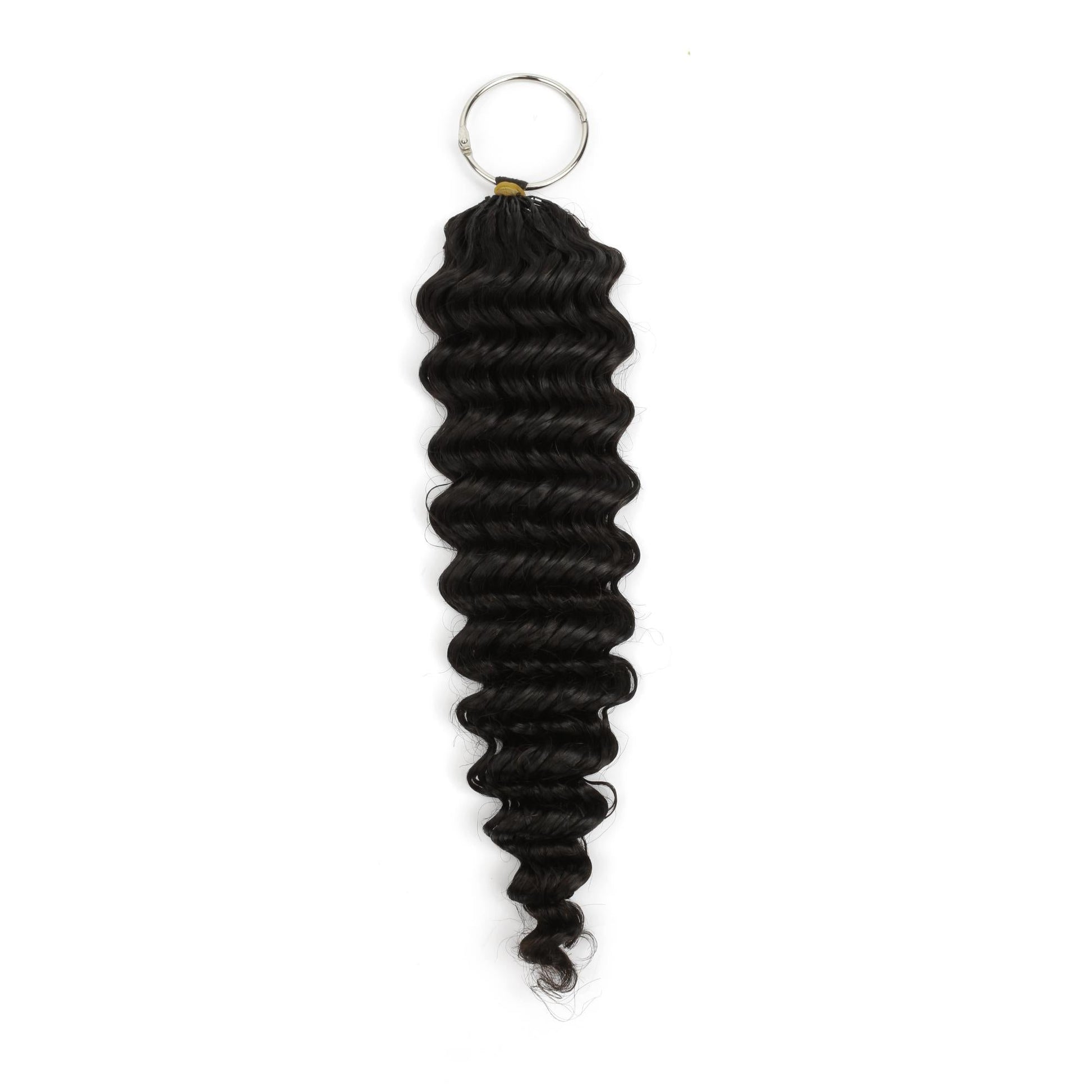 16" Deep Wave Feather Crochet