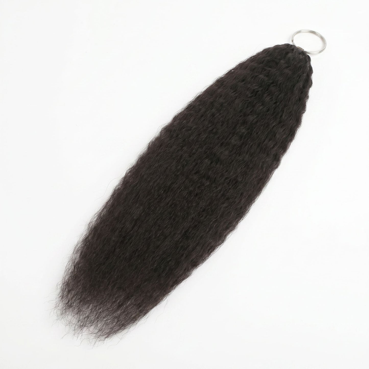 16" Kinky Straight Feather Crochet
