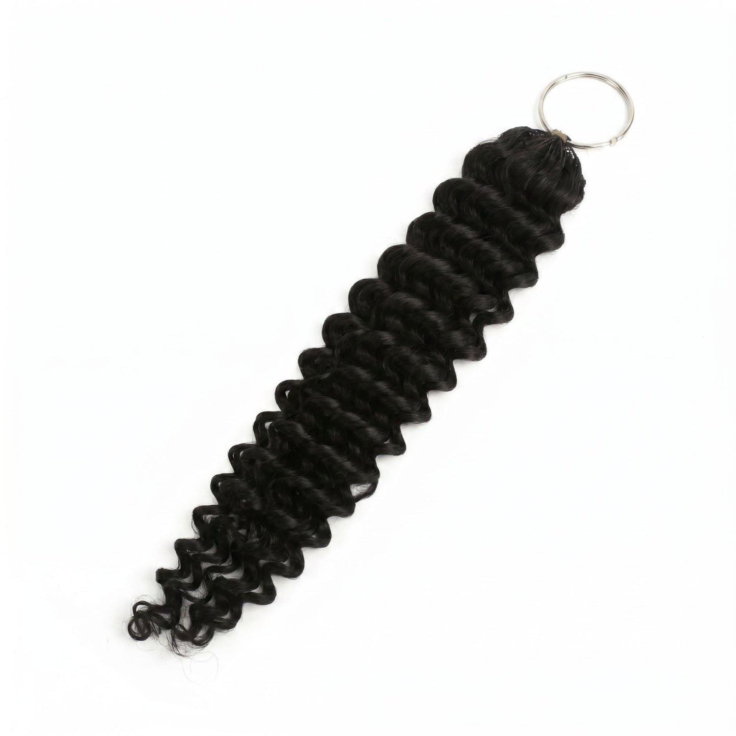 20" Deep Wave Feather Crochet