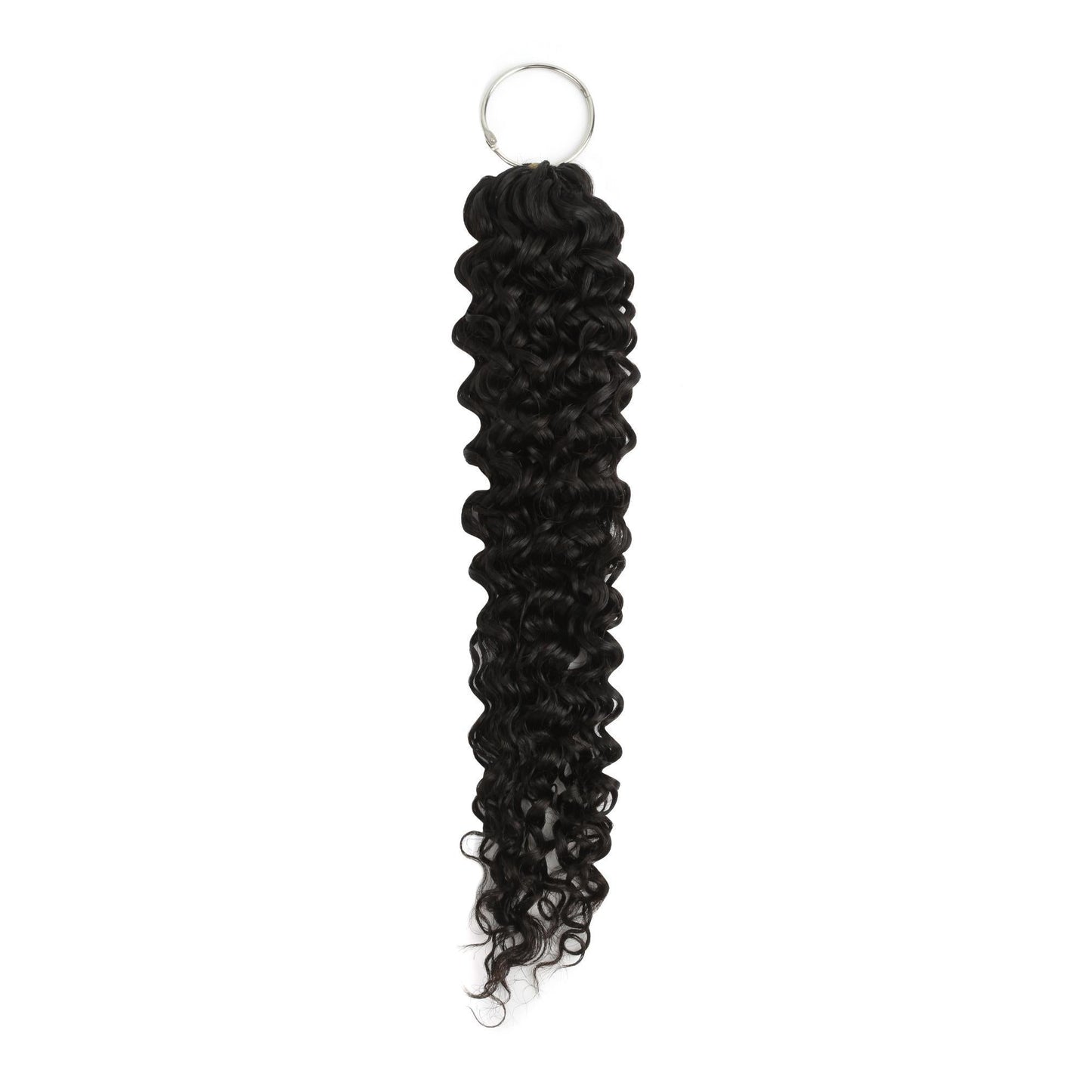 20" Water Wave Feather Crochet